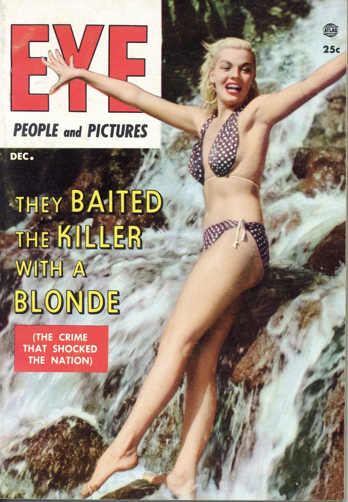 EYE magazine side cover  Vol 4 No  12  December 1954