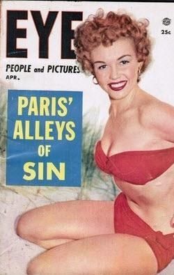 EYE magazine side cover  Vol 5 No  2  April 1955