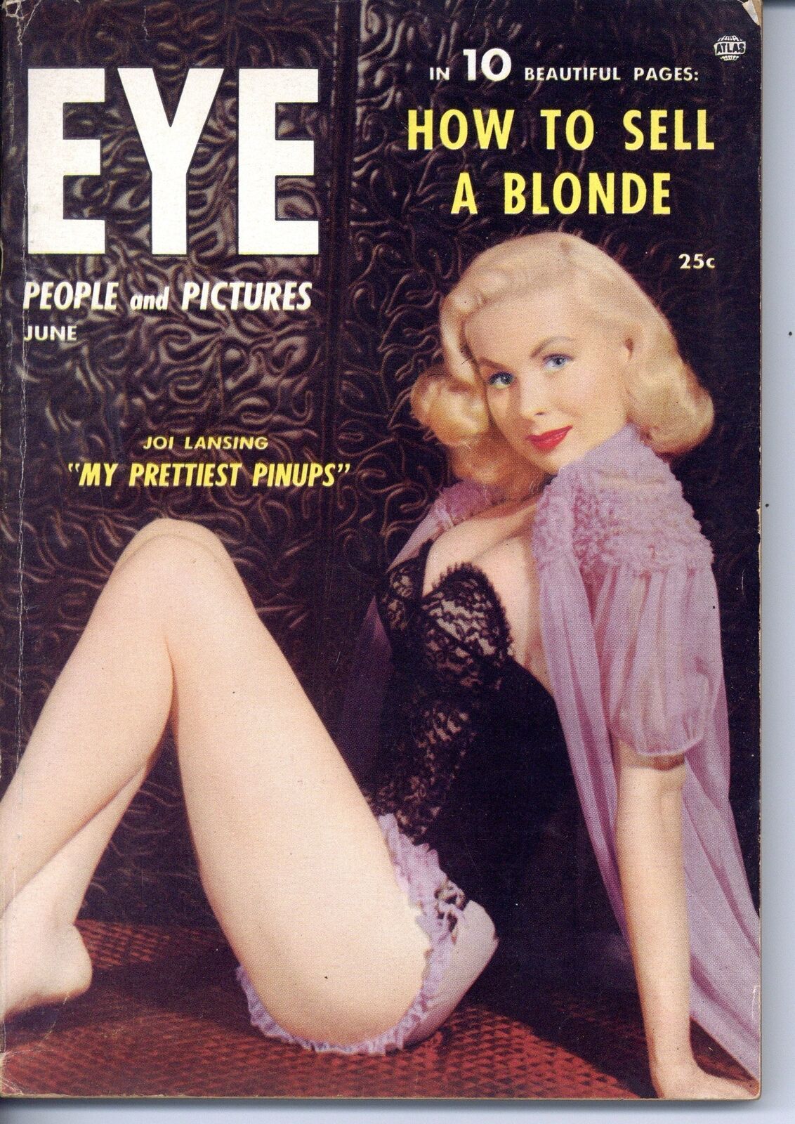 EYE magazine side cover  Vol 5 No  3  June 1955