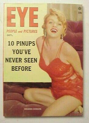 EYE magazine side cover  Vol 5 No  5  October 1955