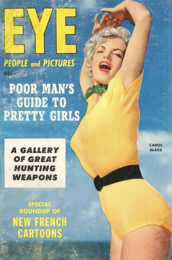 EYE magazine side cover  Vol 5 No  6  December 1955