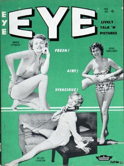EYE magazine side cover Issue 36  February 1960