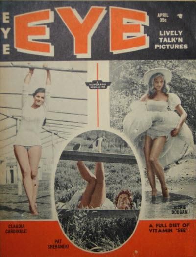 EYE magazine side cover Issue 37  April 1960