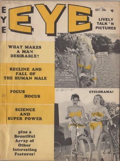 EYE magazine side cover Issue 40  October 1960