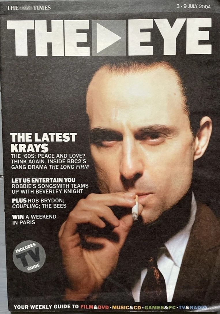THE EYE magazine side cover 3 July 2004