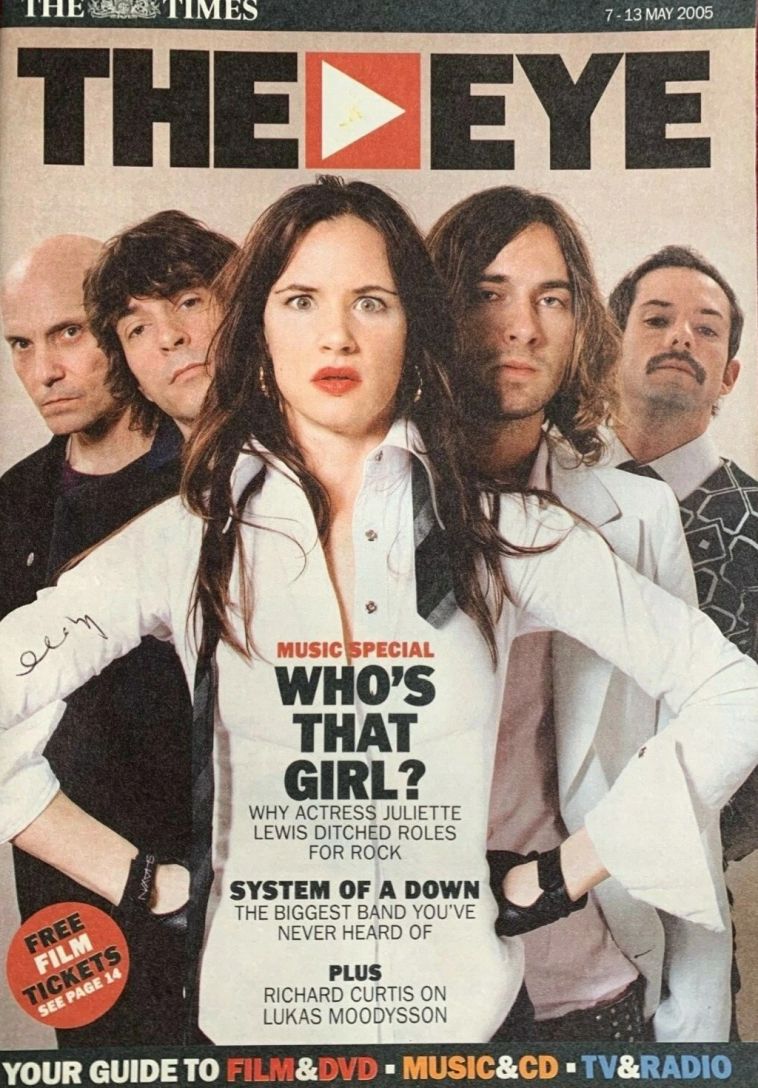 THE EYE magazine side cover 7 May 2005
