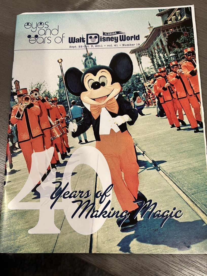 EYES AND EARS magazine side cover 22 September 2011