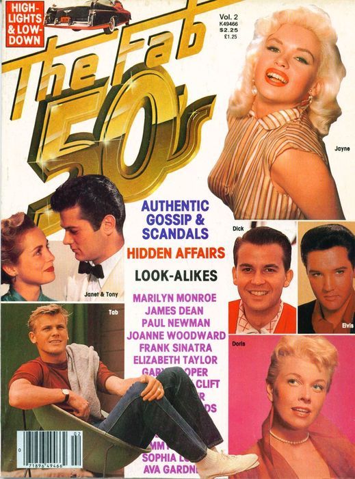 FAB 50S | THE magazine side cover Issue 2  1980
