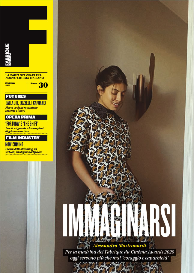 FABRIQUE DU CINEMA magazine side cover Issue 30 Winter 2020