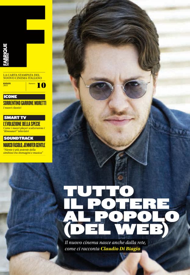 FABRIQUE DU CINEMA magazine side cover Issue 10 Summer 2015