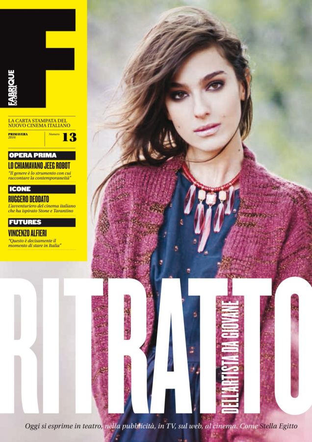 FABRIQUE DU CINEMA magazine side cover Issue 13 April 2016