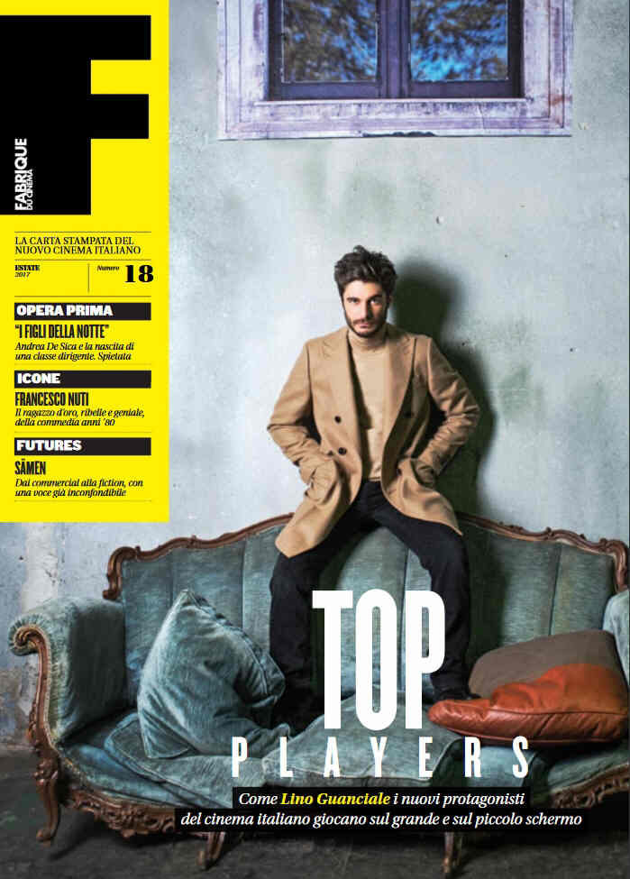 FABRIQUE DU CINEMA magazine side cover Issue 18 Summer 2017