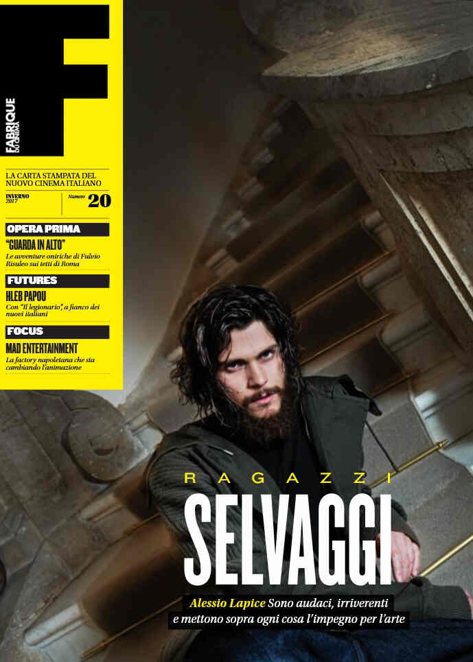 FABRIQUE DU CINEMA magazine side cover Issue 20 Winter 2017
