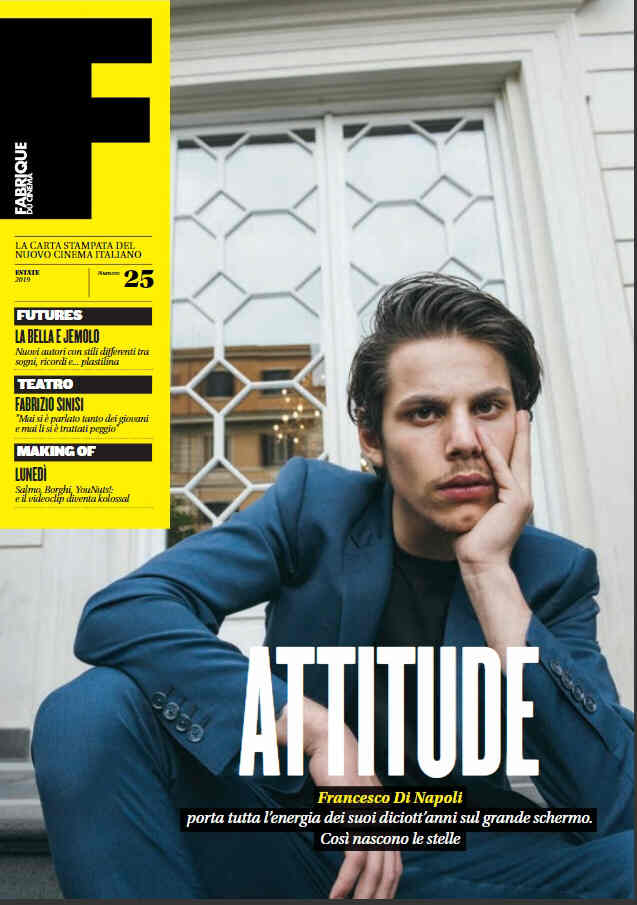 FABRIQUE DU CINEMA magazine side cover Issue 25 Summer 2019