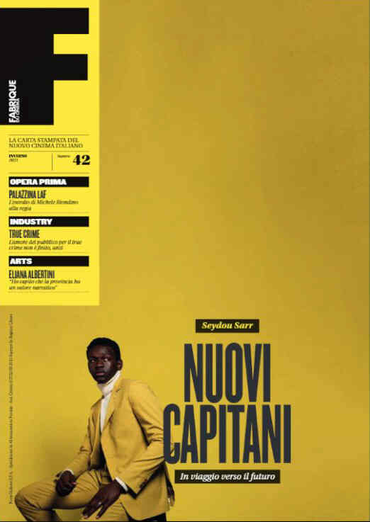 FABRIQUE DU CINEMA magazine side cover Issue 42 Winter 2023