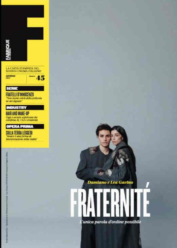 FABRIQUE DU CINEMA magazine side cover Issue 45 Fall 2024