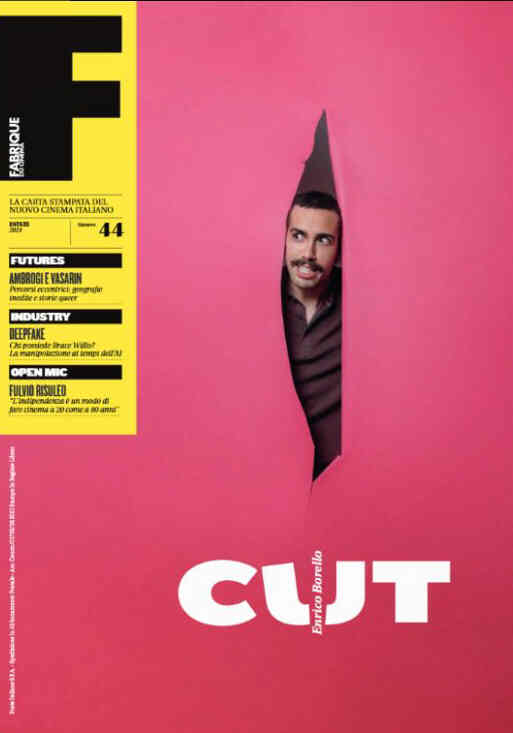 FABRIQUE DU CINEMA magazine side cover Issue 44 Summer 2024