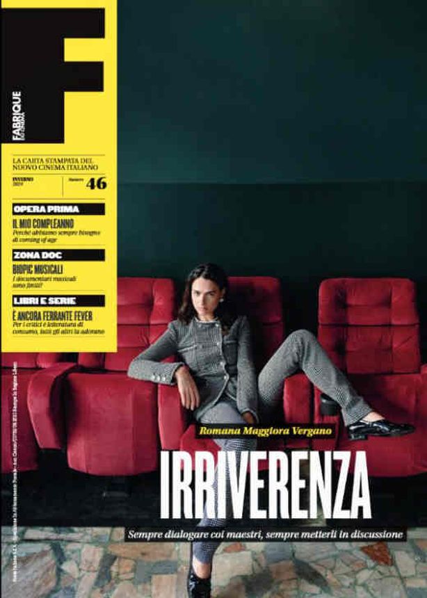 FABRIQUE DU CINEMA magazine side cover Issue 46 Winter 2024