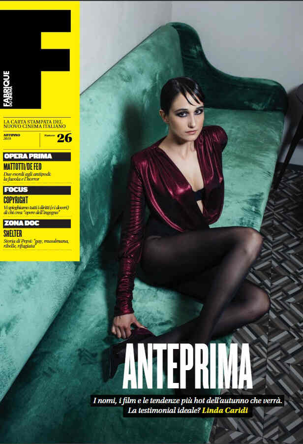 FABRIQUE DU CINEMA magazine side cover Issue 26 Fall 2019