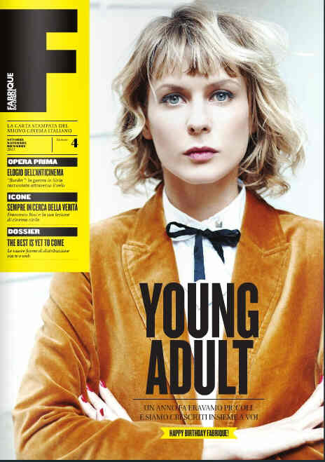 FABRIQUE DU CINEMA magazine side cover Issue 4 October/December 2013