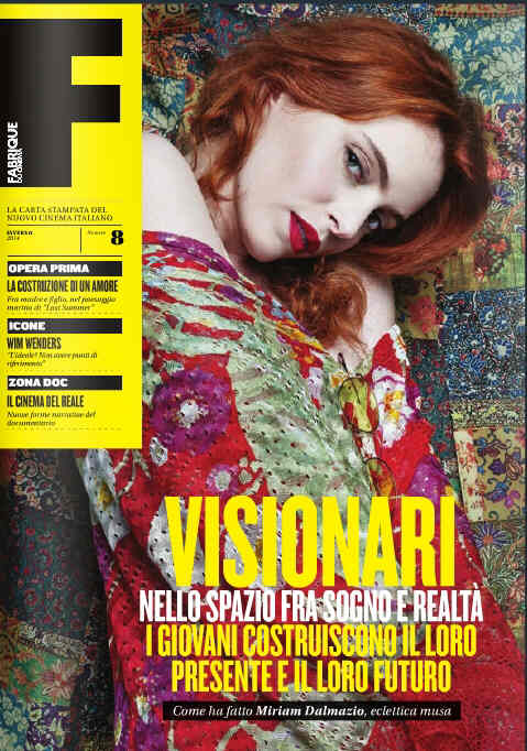 FABRIQUE DU CINEMA magazine side cover Issue 8 Winter 2014