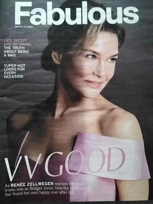 FABULOUS magazine side cover 17 March 2024