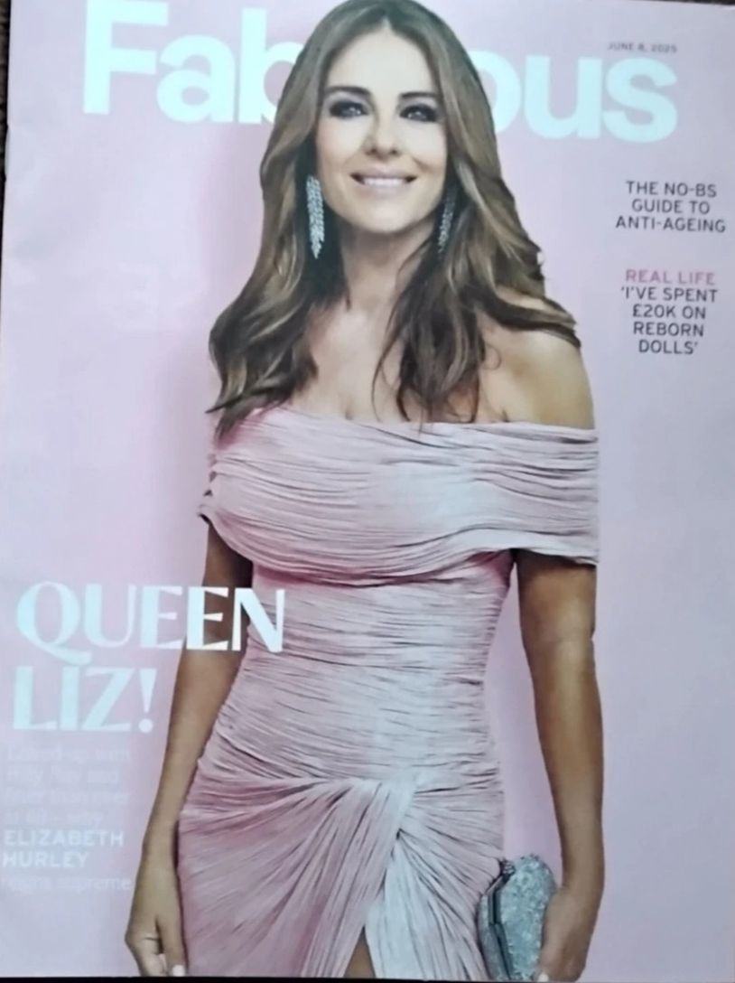 FABULOUS magazine side cover 8 June 2025