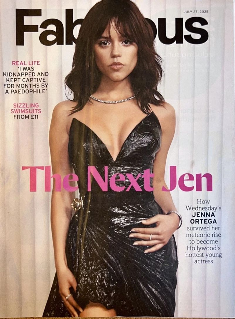 FABULOUS magazine side cover 27 July 2025
