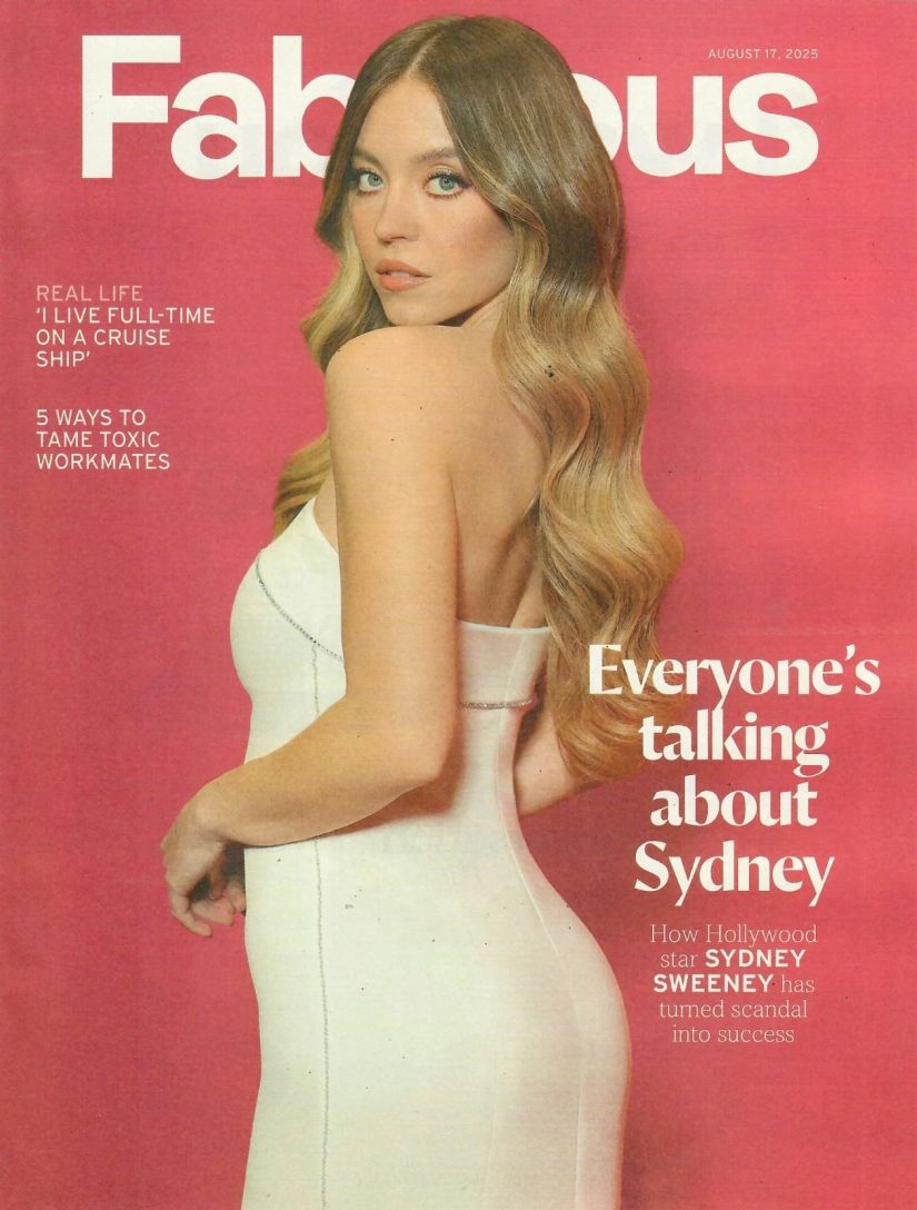 FABULOUS magazine side cover 17 August 2025