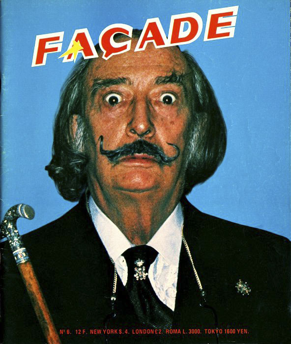 FACADE magazine side cover Issue 6   1978