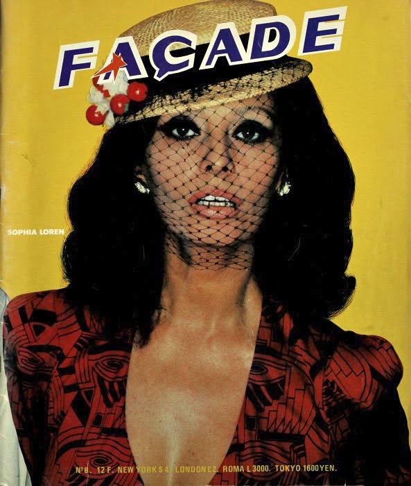 FACADE magazine side cover Issue 8   1979