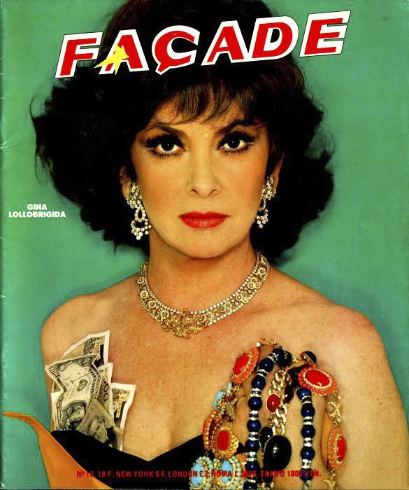 FACADE magazine side cover Issue 10   1981