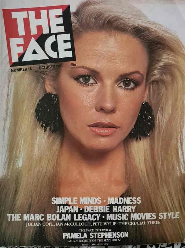 THE FACE magazine side cover Issue 18  October 1981