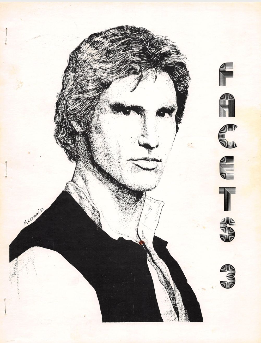 FACETS magazine side cover Issue 3   1980
