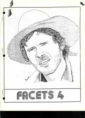 FACETS magazine side cover Issue 4  1980
