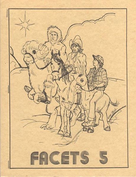 FACETS magazine side cover Issue 5  1980