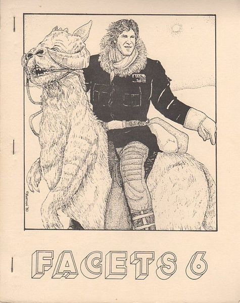 FACETS magazine side cover Issue 6 May 1981
