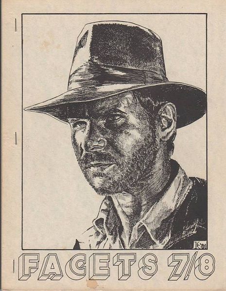 FACETS magazine side cover Issue 7/8  1981