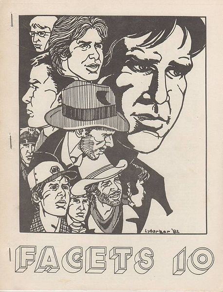 FACETS magazine side cover Issue 10  1983