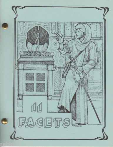 FACETS magazine side cover Issue 11 May 1983