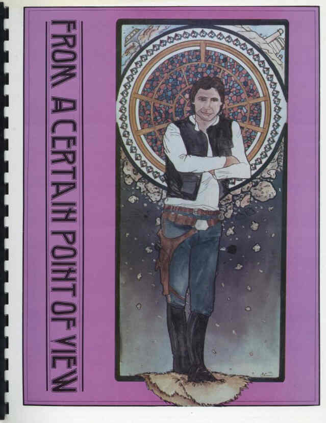 FROM A CERTAIN POINT OF VIEW magazine side cover Issue 1   1985