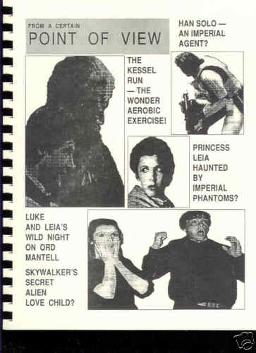 FROM A CERTAIN POINT OF VIEW magazine side cover Issue 4  1989
