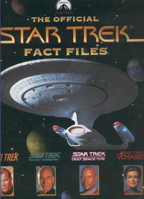 STAR TREK FACT FILES magazine side cover Issue 11  