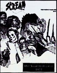 SCREAM FACTORY magazine side cover Issue 3 Summer 1989