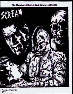 SCREAM FACTORY magazine side cover Issue 4 Fall 1989