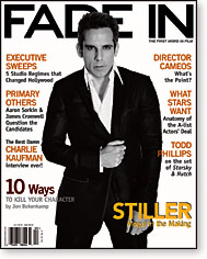 FADE IN magazine side cover Issue 26  Vol 7 #4  2004