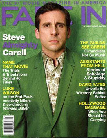 FADE IN magazine side cover Issue 35  Vol 10 # 1  2007