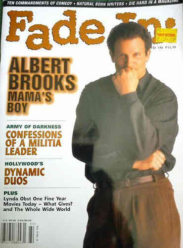 FADE IN magazine side cover Issue 8  Vol 2 #4  1996