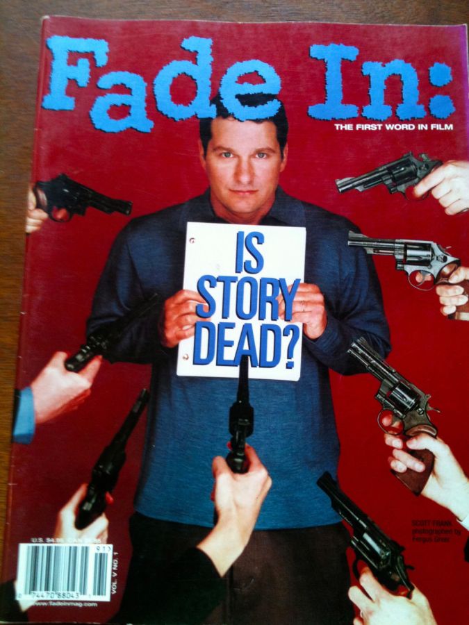 FADE IN magazine side cover Issue 15  Vol 5 #1  1999
