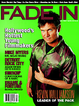 FADE IN magazine side cover Issue 16  Vol 5 #2  1999